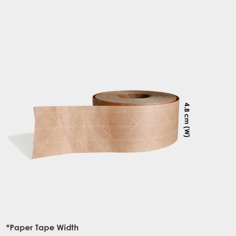 [ G3 ] WATER - ACTIVATED REINFORCED KRAFT PAPER TAPE ROLL - 50M ...